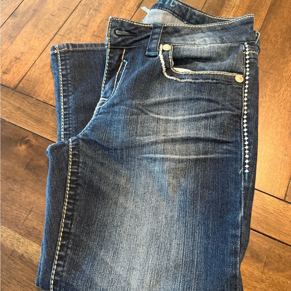 Hydraulic Blue Denim Capri’s